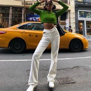 I.AM.GIA Kayla Cutout Straight Leg Pant